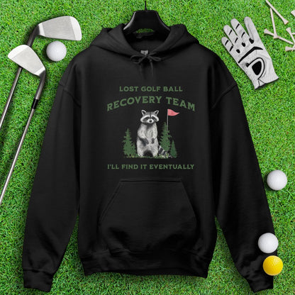Golf Ball Recovery Team Raccoon Hoodie - TeeHee Golf Gear