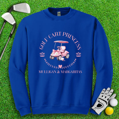 Golf Cart Princess Crewneck - TeeHee Golf Gear