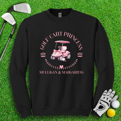 Golf Cart Princess Crewneck - TeeHee Golf Gear