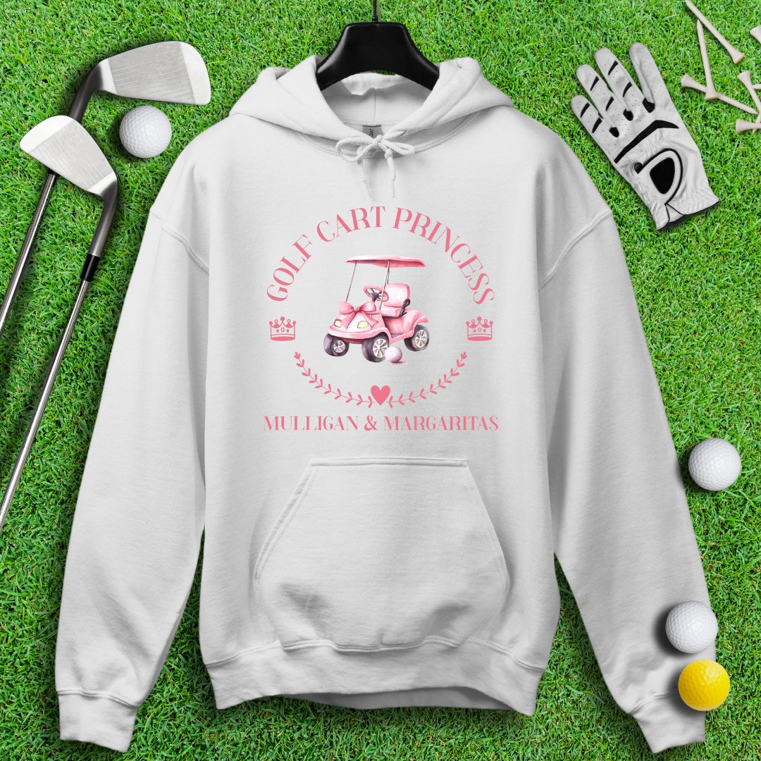 Golf Cart Princess Hoodie - TeeHee Golf Gear