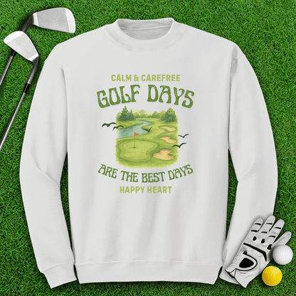Golf Days Best Days Crewneck - TeeHee Golf Gear