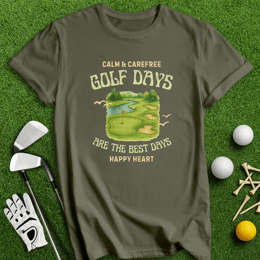 Golf Days Best Days T-shirt - TeeHee Golf Gear