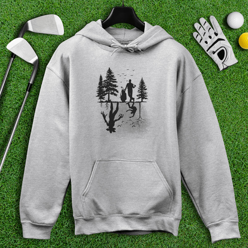 Golf In The Upside Down Hoodie - TeeHee Golf Gear
