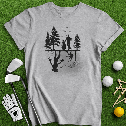 Golf In The Upside Down T-Shirt - TeeHee Golf Gear