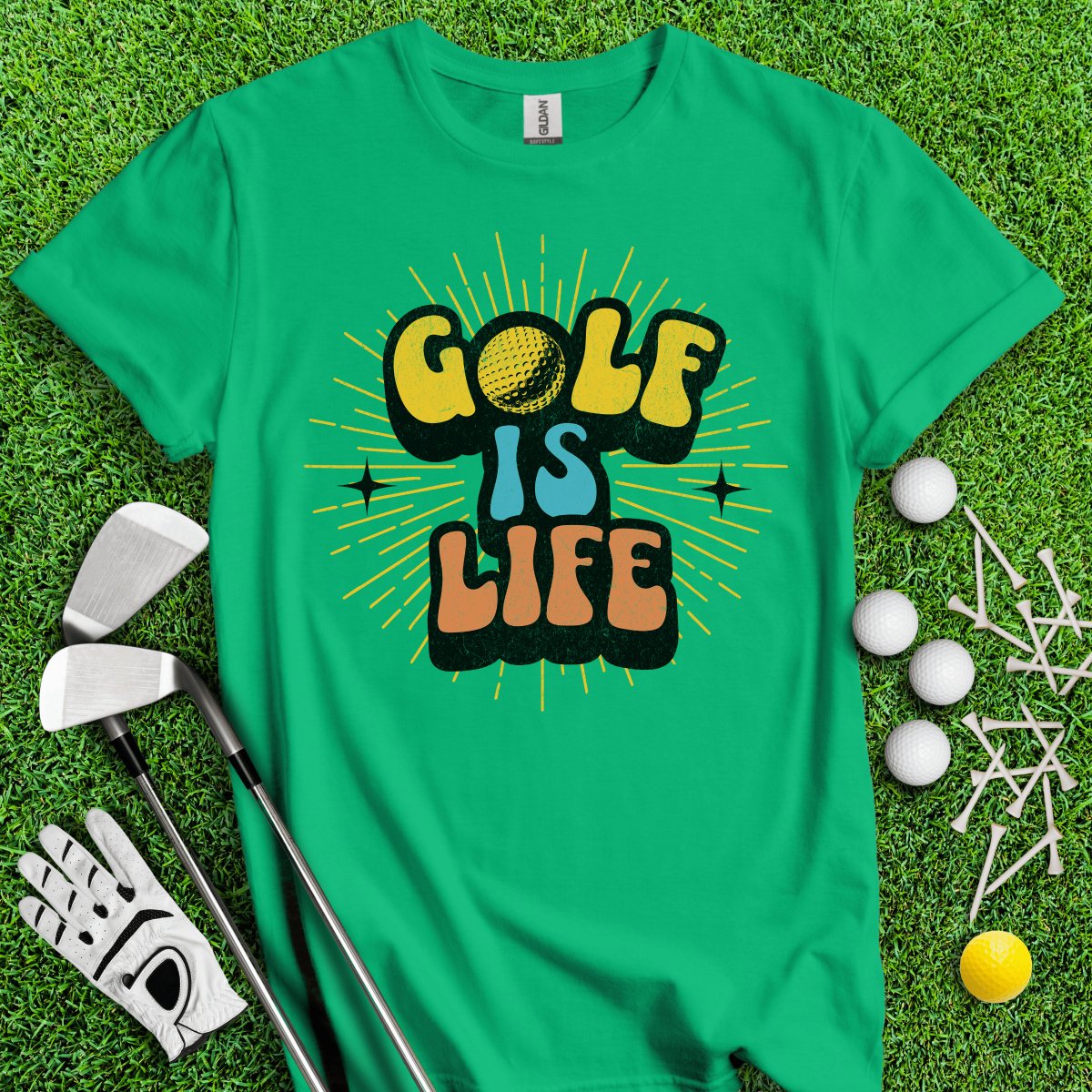 Golf Is Life T - Shirt - TeeHee Golf Gear