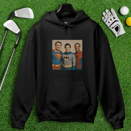 Golf Legends Superheroes Hoodie - TeeHee Golf Gear