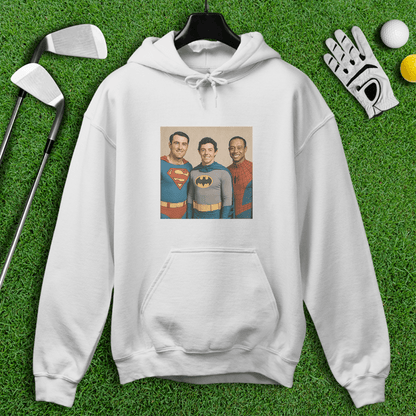 Golf Legends Superheroes Hoodie - TeeHee Golf Gear