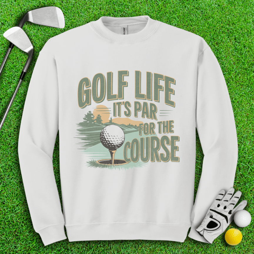 Golf Life Retro Crewneck - TeeHee Golf Gear