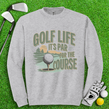 Golf Life Retro Crewneck - TeeHee Golf Gear