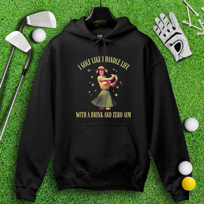 Golf Like Handle Life Retro Hoodie - TeeHee Golf Gear