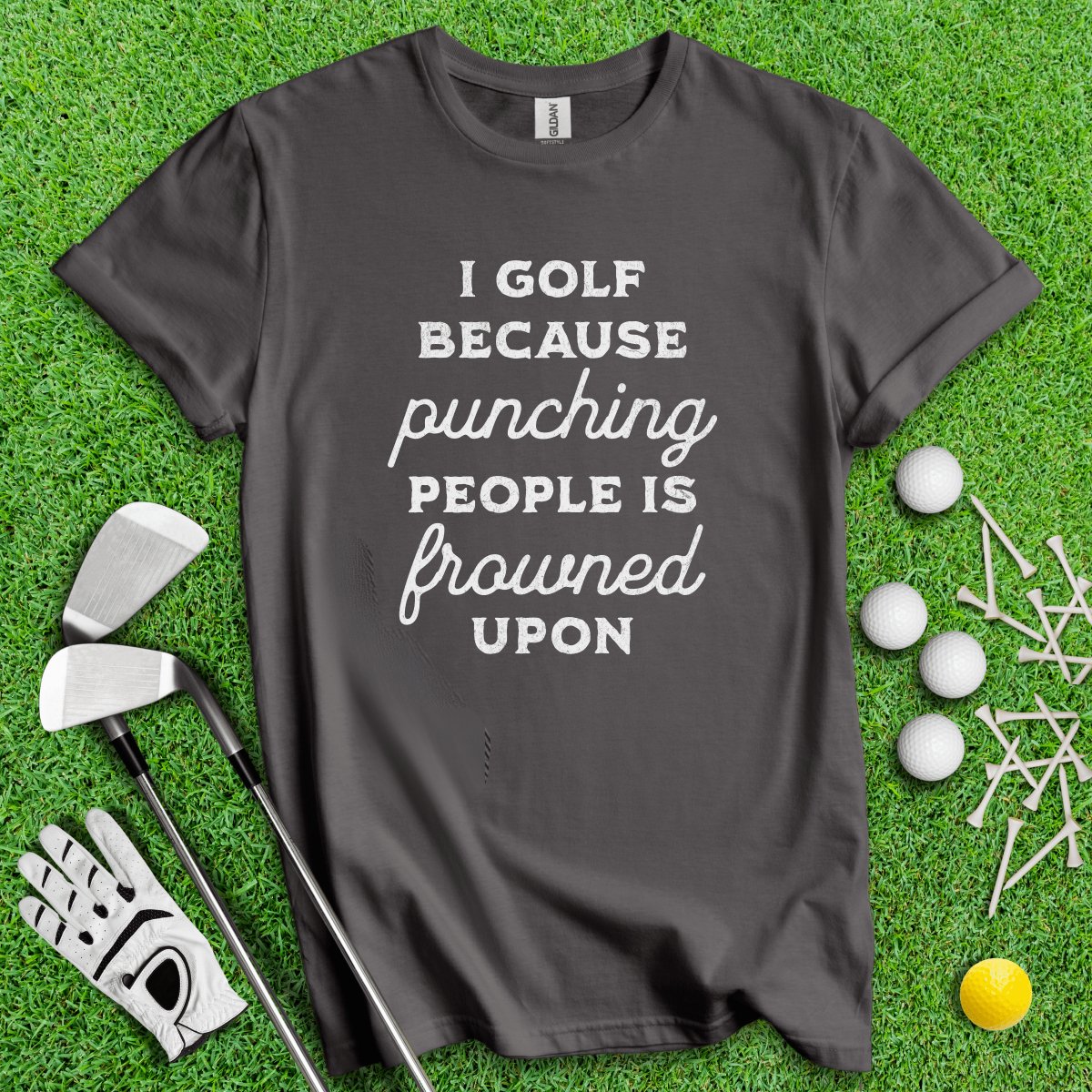 Golf: My Anger Management T - Shirt - TeeHee Golf Gear