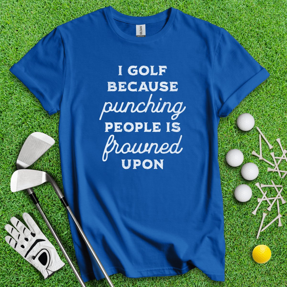 Golf: My Anger Management T - Shirt - TeeHee Golf Gear