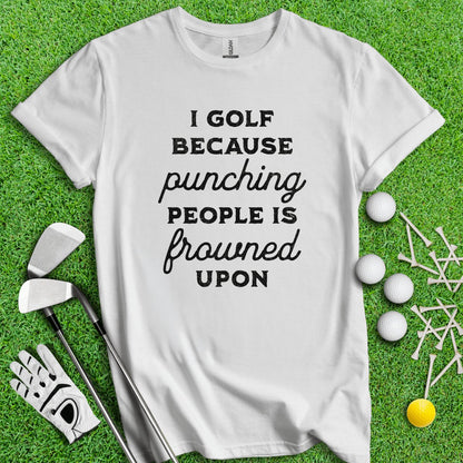 Golf: My Anger Management T - Shirt - TeeHee Golf Gear