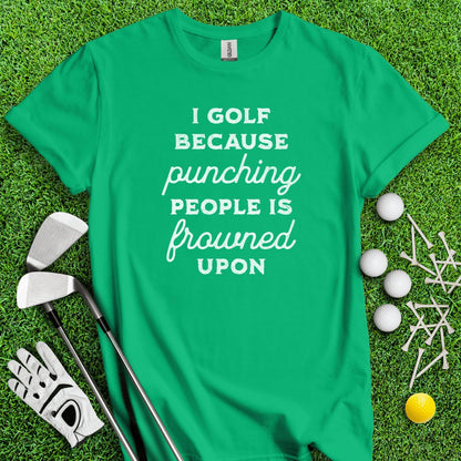 Golf: My Anger Management T - Shirt - TeeHee Golf Gear