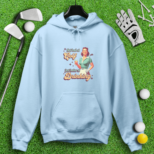 Golf Okay, Drinks Excellent Hoodie - TeeHee Golf Gear