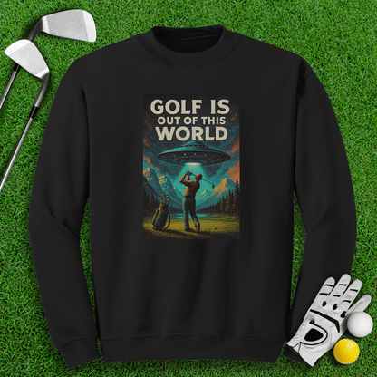 Golf Out Of World Crewneck - TeeHee Golf Gear