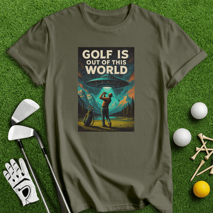 Golf Out Of World T-shirt - TeeHee Golf Gear
