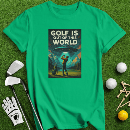 Golf Out Of World T-shirt - TeeHee Golf Gear