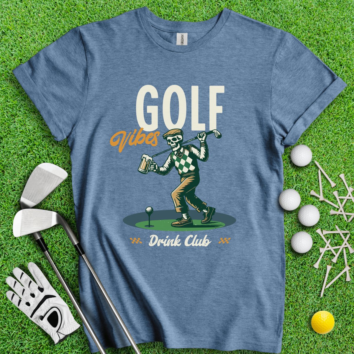 Golf Vibe Drink Club T - Shirt - TeeHee Golf Gear