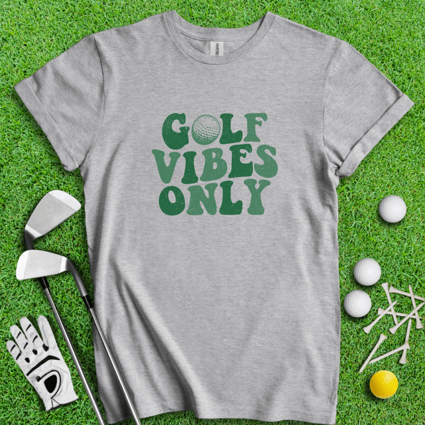 Golf Vibes Only T-shirt - TeeHee Golf Gear