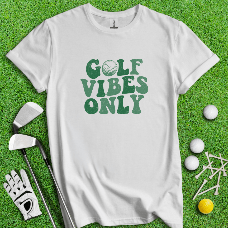 Golf Vibes Only T-shirt - TeeHee Golf Gear