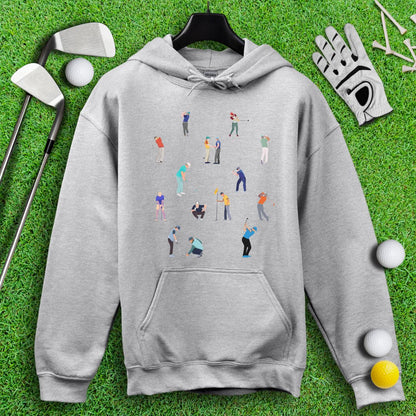 Golfer Prints Hoodie - TeeHee Golf Gear