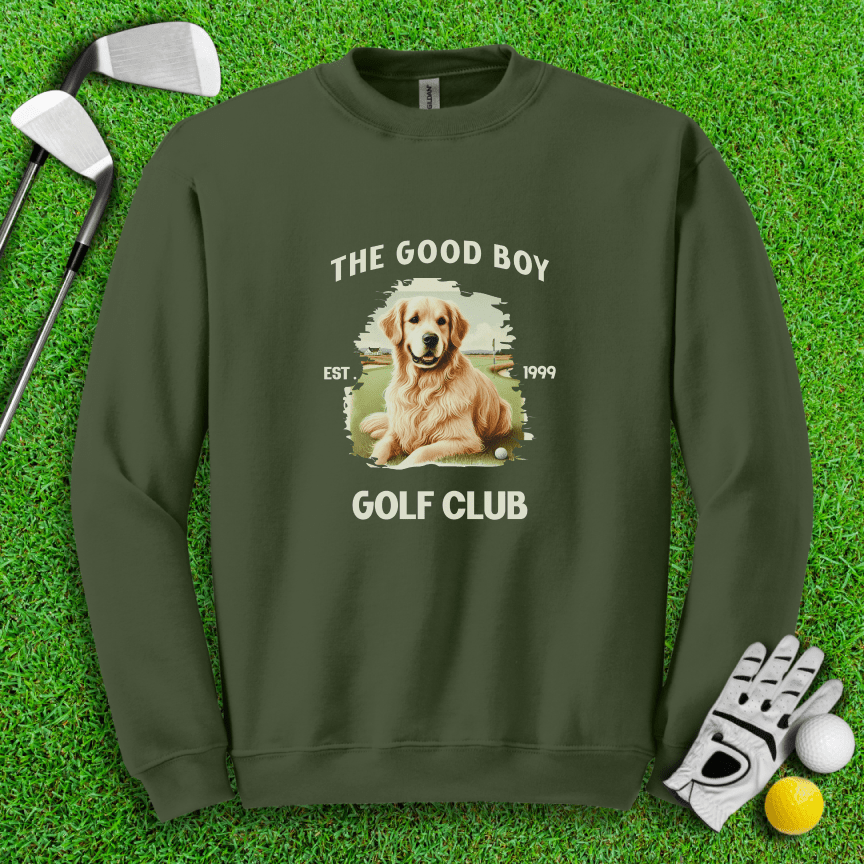 Good Boy Club Crewneck - TeeHee Golf Gear