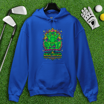 Good Vibes Great Drive Hoodie - TeeHee Golf Gear