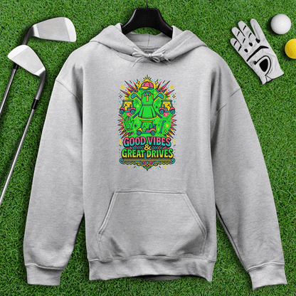 Good Vibes Great Drive Hoodie - TeeHee Golf Gear