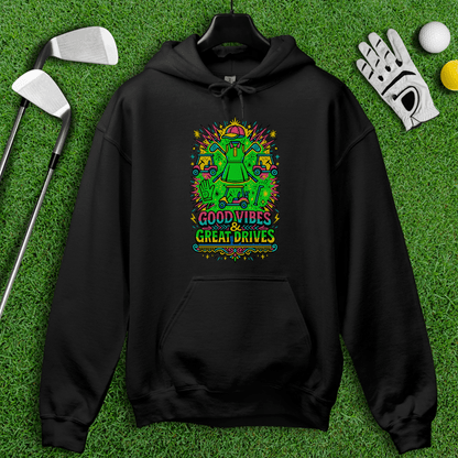 Good Vibes Great Drive Hoodie - TeeHee Golf Gear