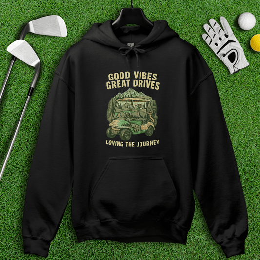 Good Vibes, Great Drives Hoodie - TeeHee Golf Gear