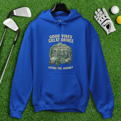 Good Vibes, Great Drives Hoodie - TeeHee Golf Gear