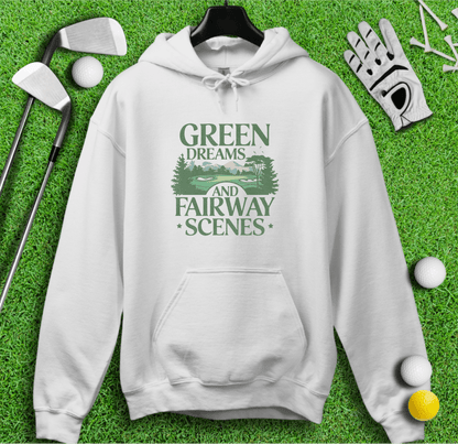 Green Dreams Retro Hoodie - TeeHee Golf Gear
