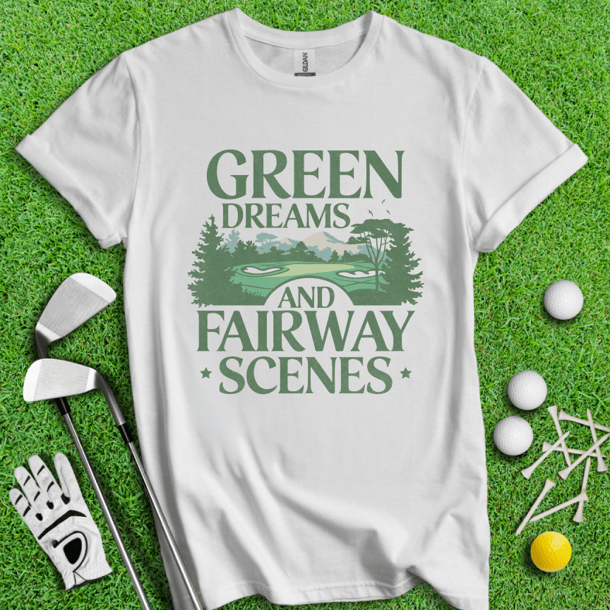 Green Dreams T-shirt - TeeHee Golf Gear