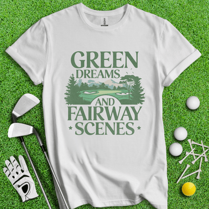 Green Dreams T-shirt - TeeHee Golf Gear