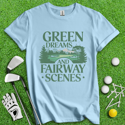 Green Dreams T-shirt - TeeHee Golf Gear