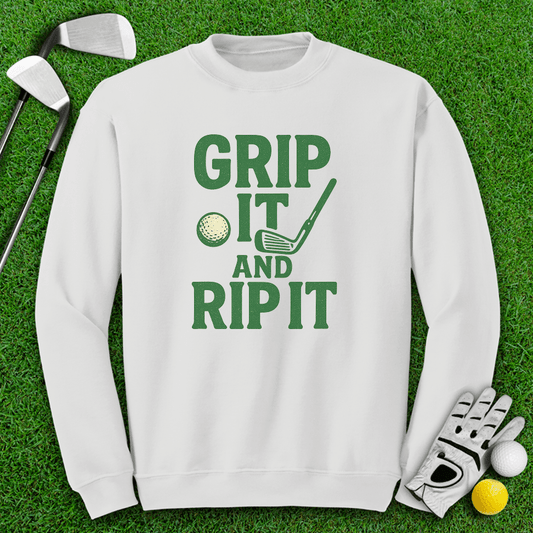 Grip It Rip It Crewneck - TeeHee Golf Gear