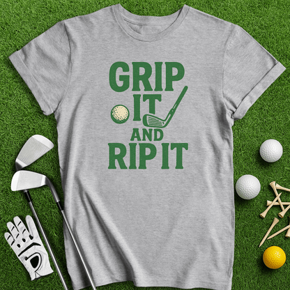 Grip It Rip It T-shirt - TeeHee Golf Gear