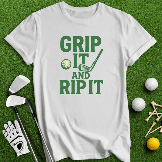 Grip It Rip It T-shirt - TeeHee Golf Gear