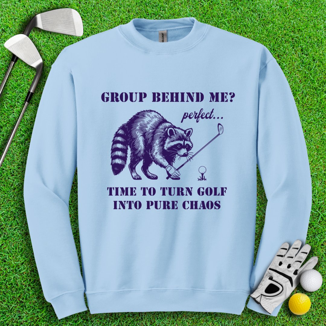 Group Behind Me Pure Chaos Crewneck - TeeHee Golf Gear