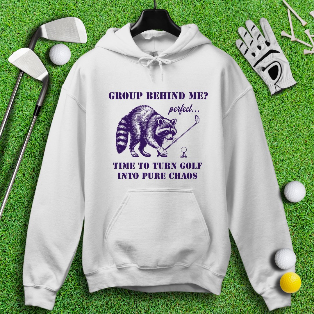 Group Behind Me Pure Chaos Hoodie - TeeHee Golf Gear