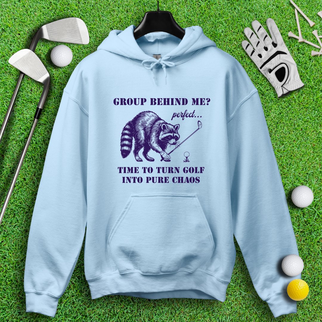 Group Behind Me Pure Chaos Hoodie - TeeHee Golf Gear