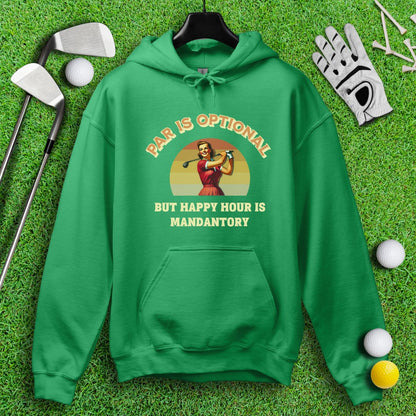 Happy Hour is Mandatory Hoodie - TeeHee Golf Gear