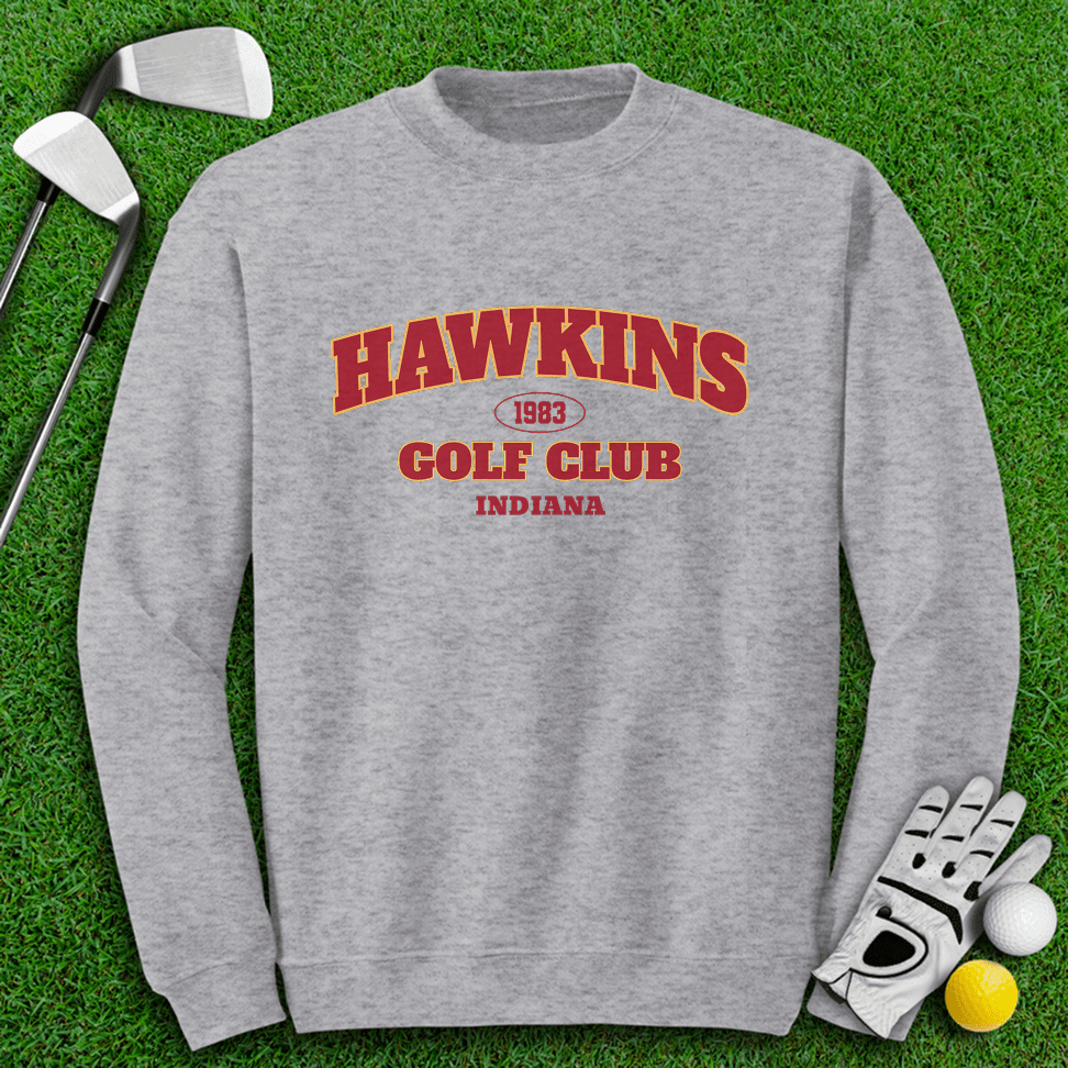 Hawkins Indiana Golf Club Crewneck - TeeHee Golf Gear