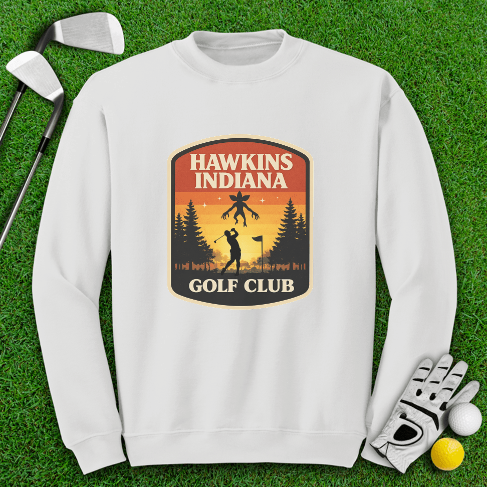 Hawkins Indiana Golf Club Crewneck - TeeHee Golf Gear