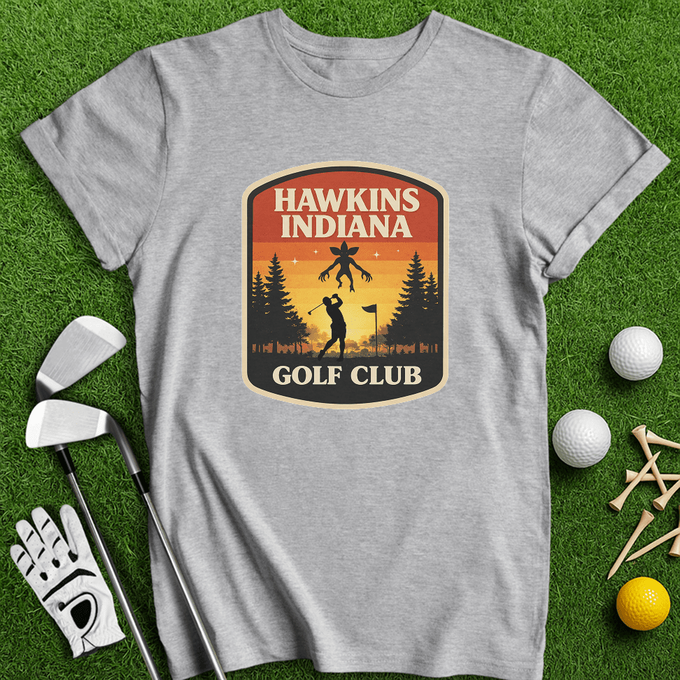 Hawkins Indiana Golf Club T-Shirt - TeeHee Golf Gear