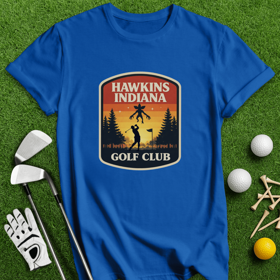 Hawkins Indiana Golf Club T-Shirt - TeeHee Golf Gear