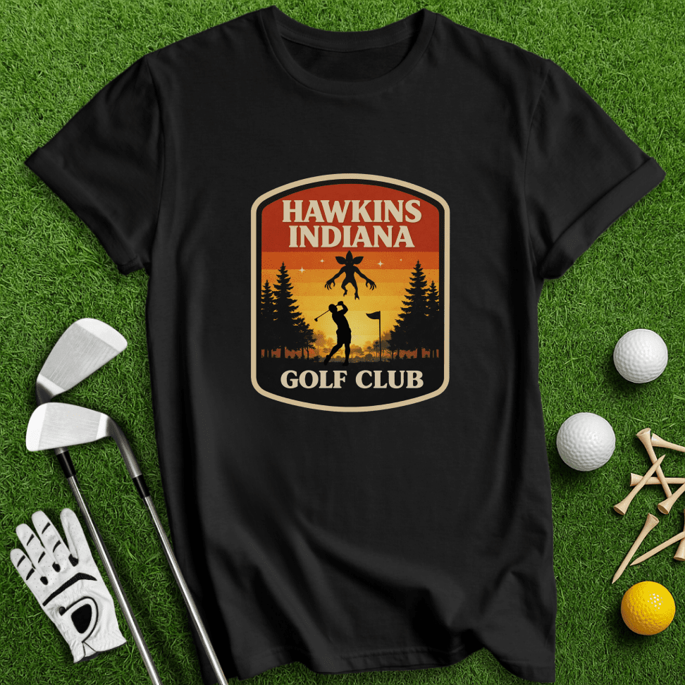 Hawkins Indiana Golf Club T-Shirt - TeeHee Golf Gear