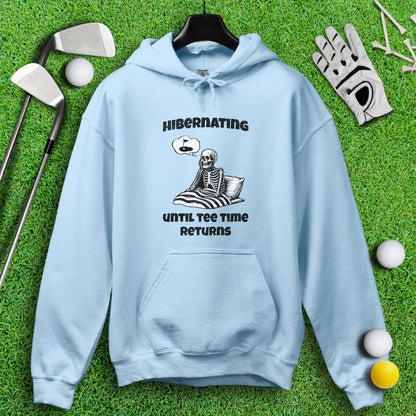 Hibernating Until Tee Time Returns Hoodie - TeeHee Golf Gear
