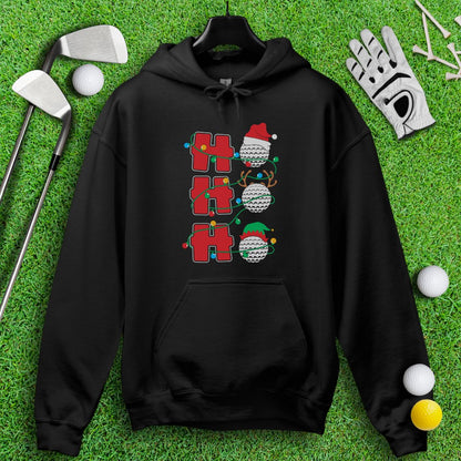 HOHOHO Golf Ball Hoodie - TeeHee Golf Gear